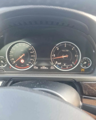 BMW Seria 5 cena 86500 przebieg: 214437, rok produkcji 2013 z Starachowice małe 326